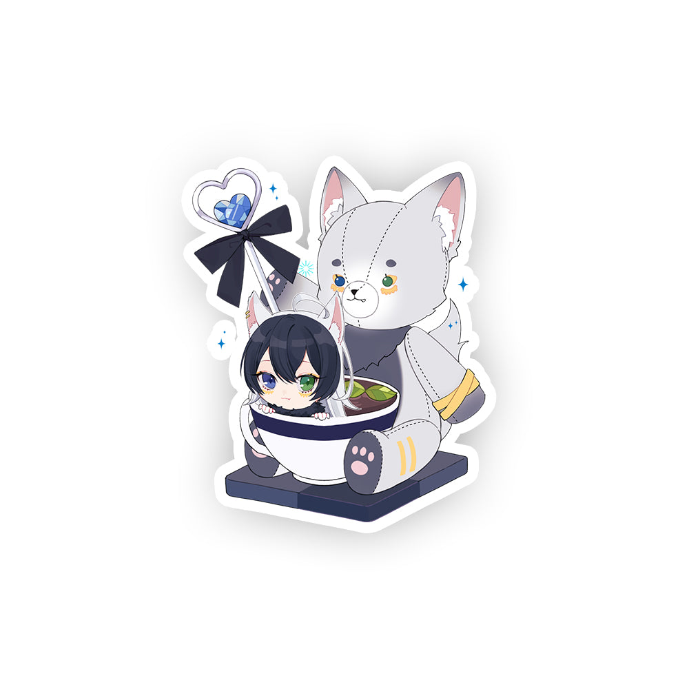 Winterwolve Cozy Teatime Sticker