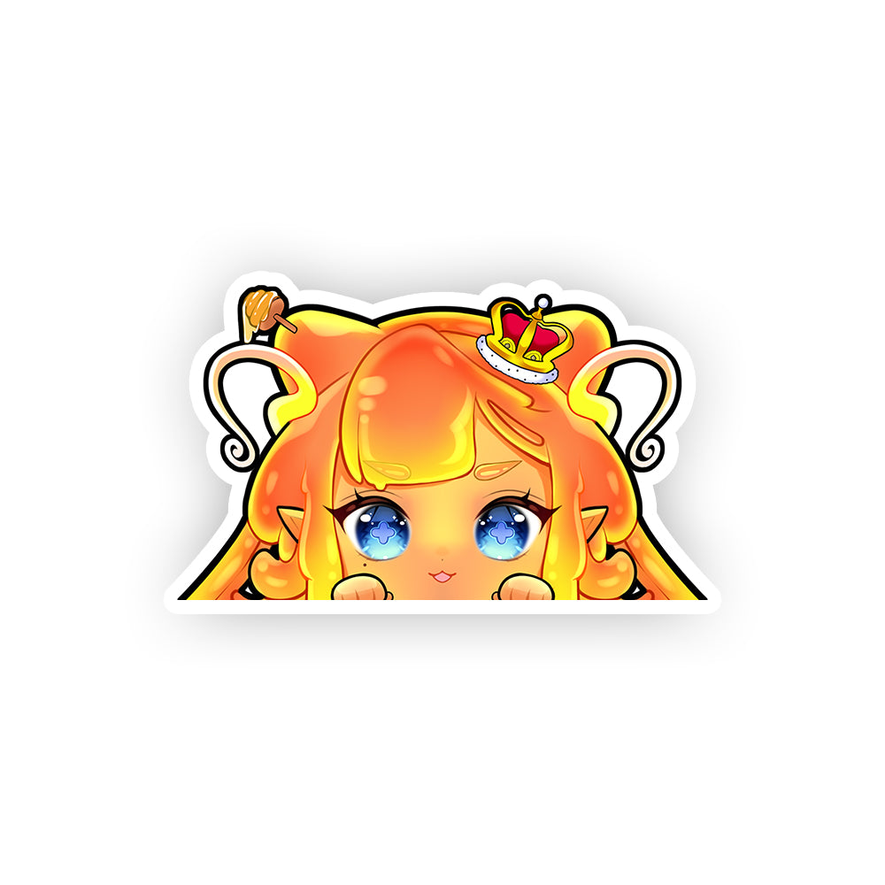 QueenieBeBee Large Peeker Sticker