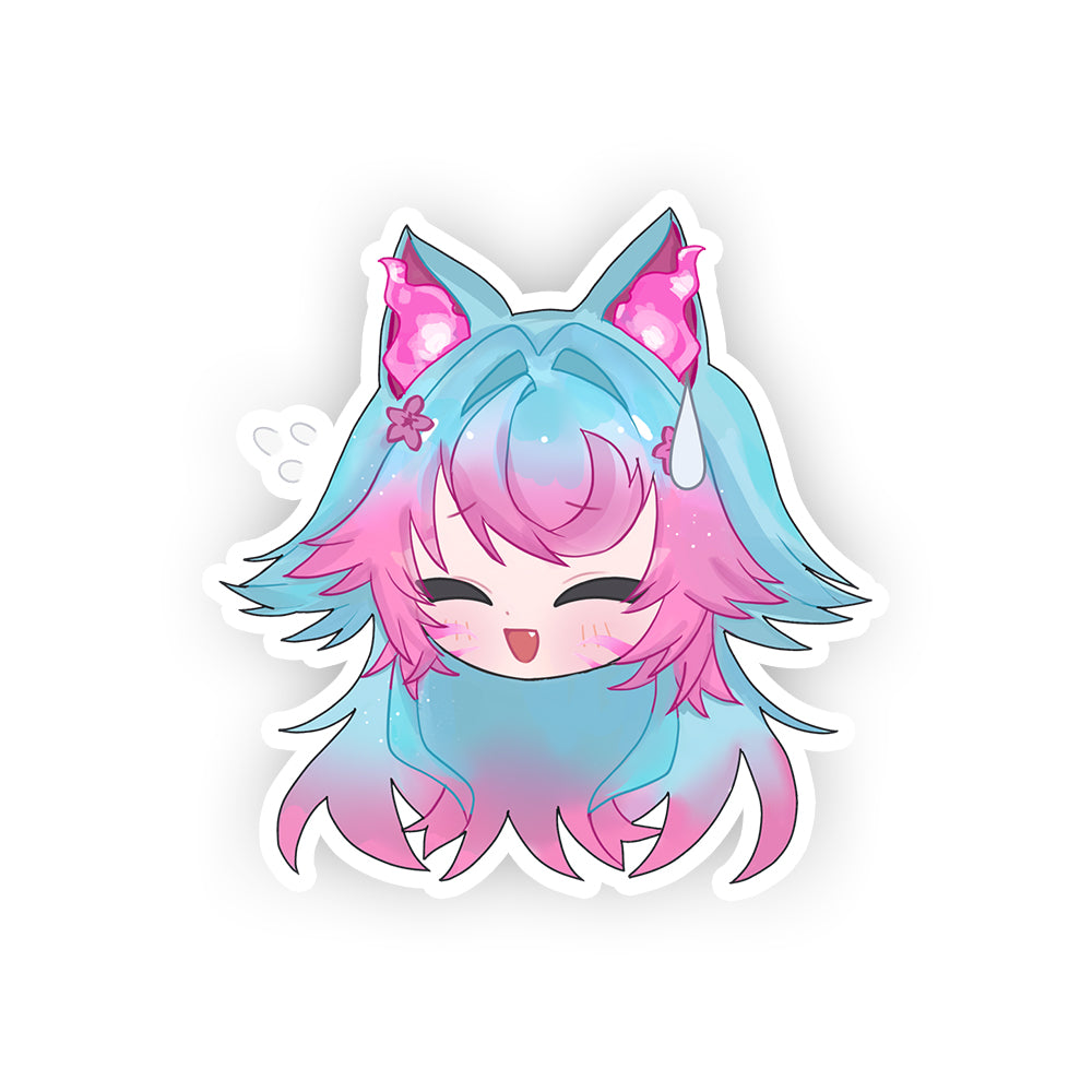 AkumaMikoVT Ehehe Sticker