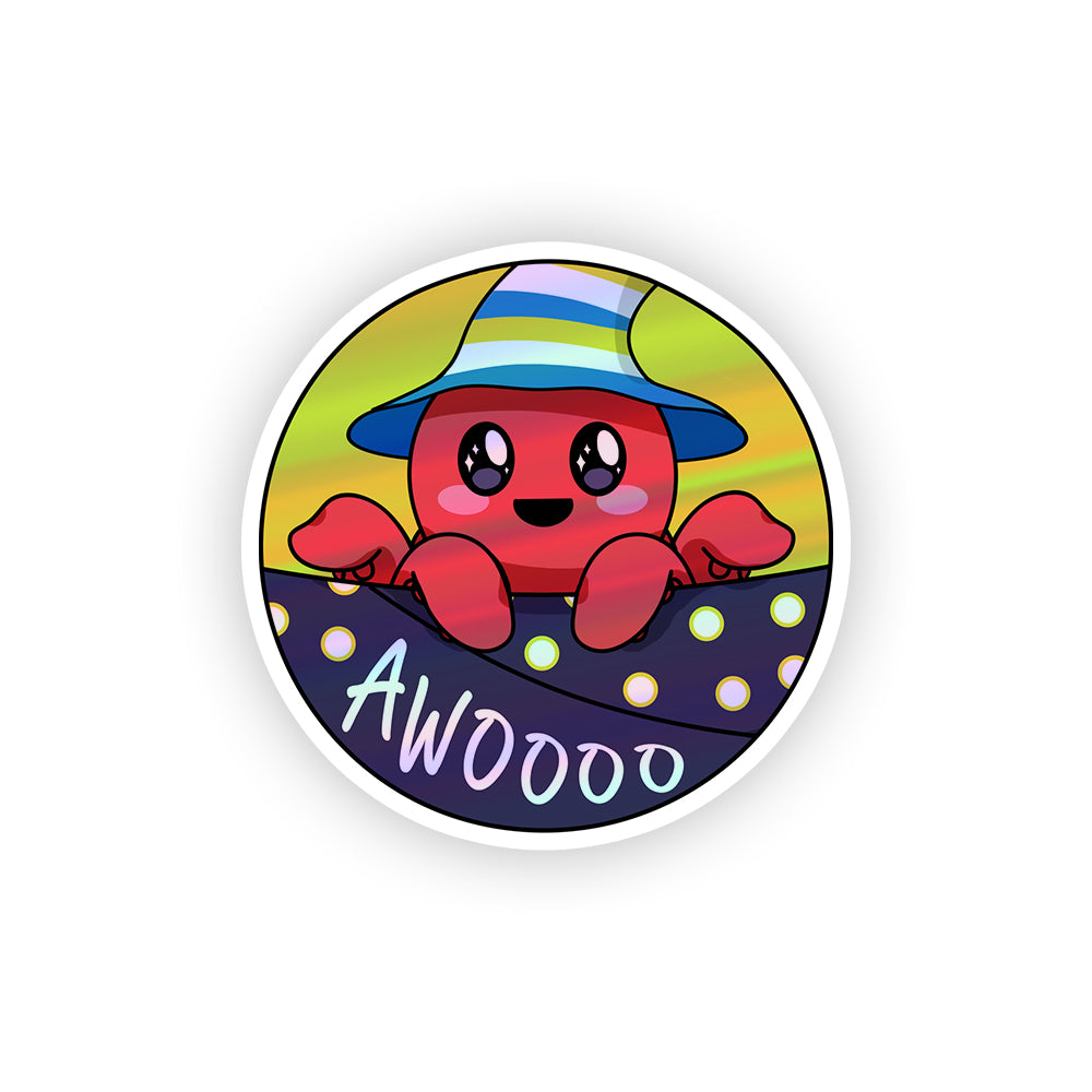 Thorlar Plushie Pillow Holographic Sticker