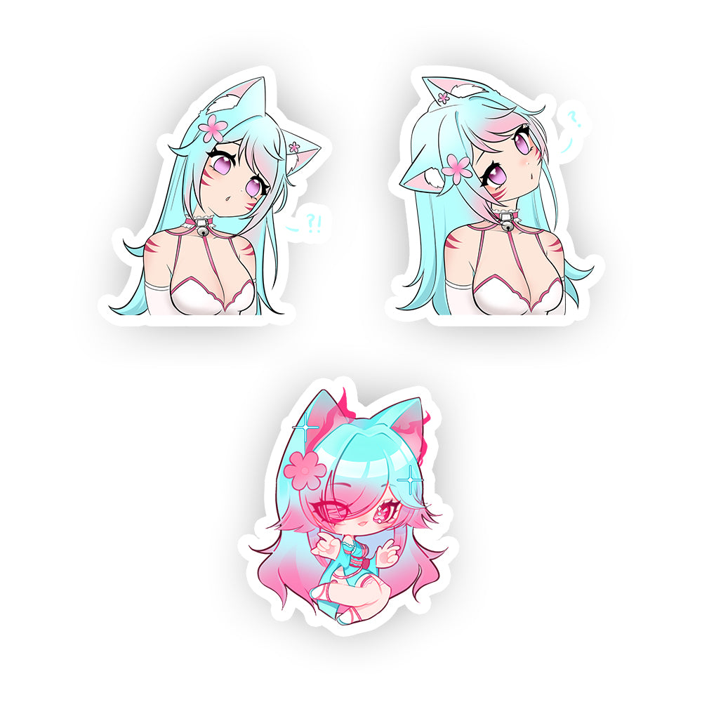 AkumaMikoVT Sticker Pack