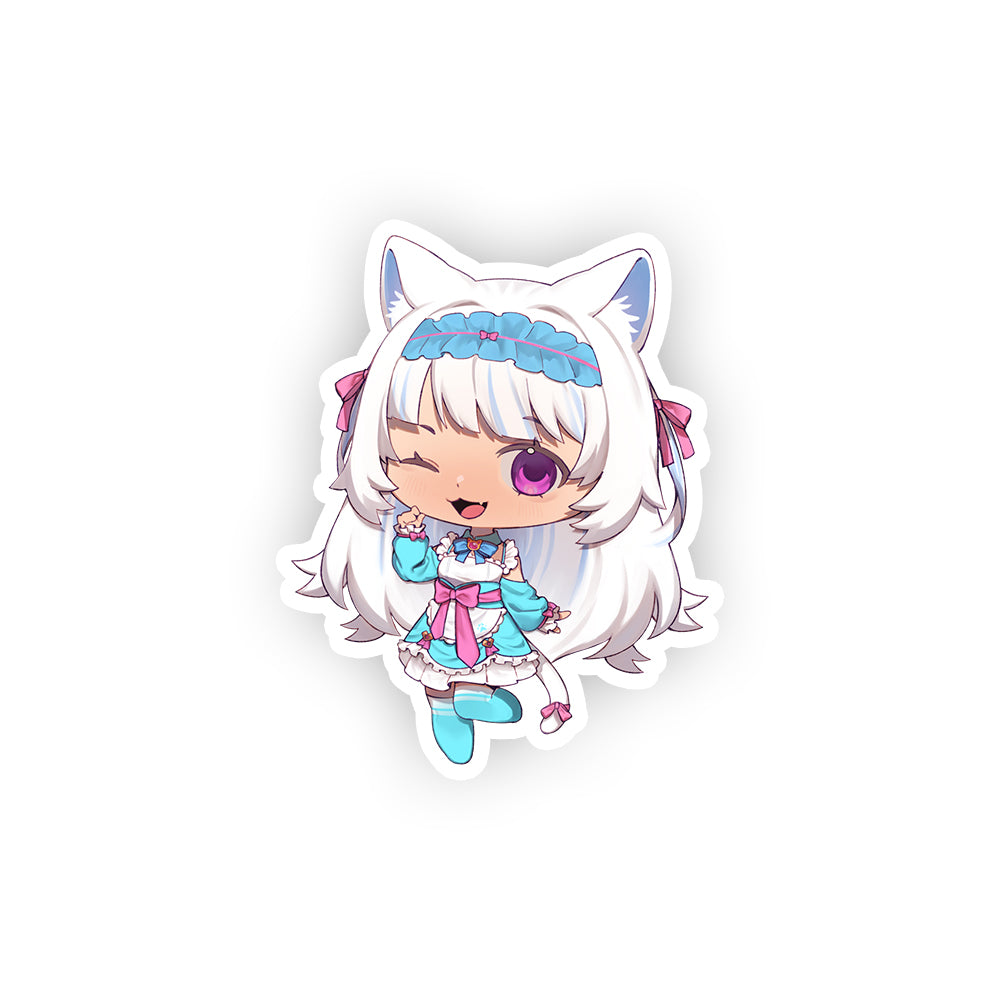 Milkymew Cat Maid Sticker