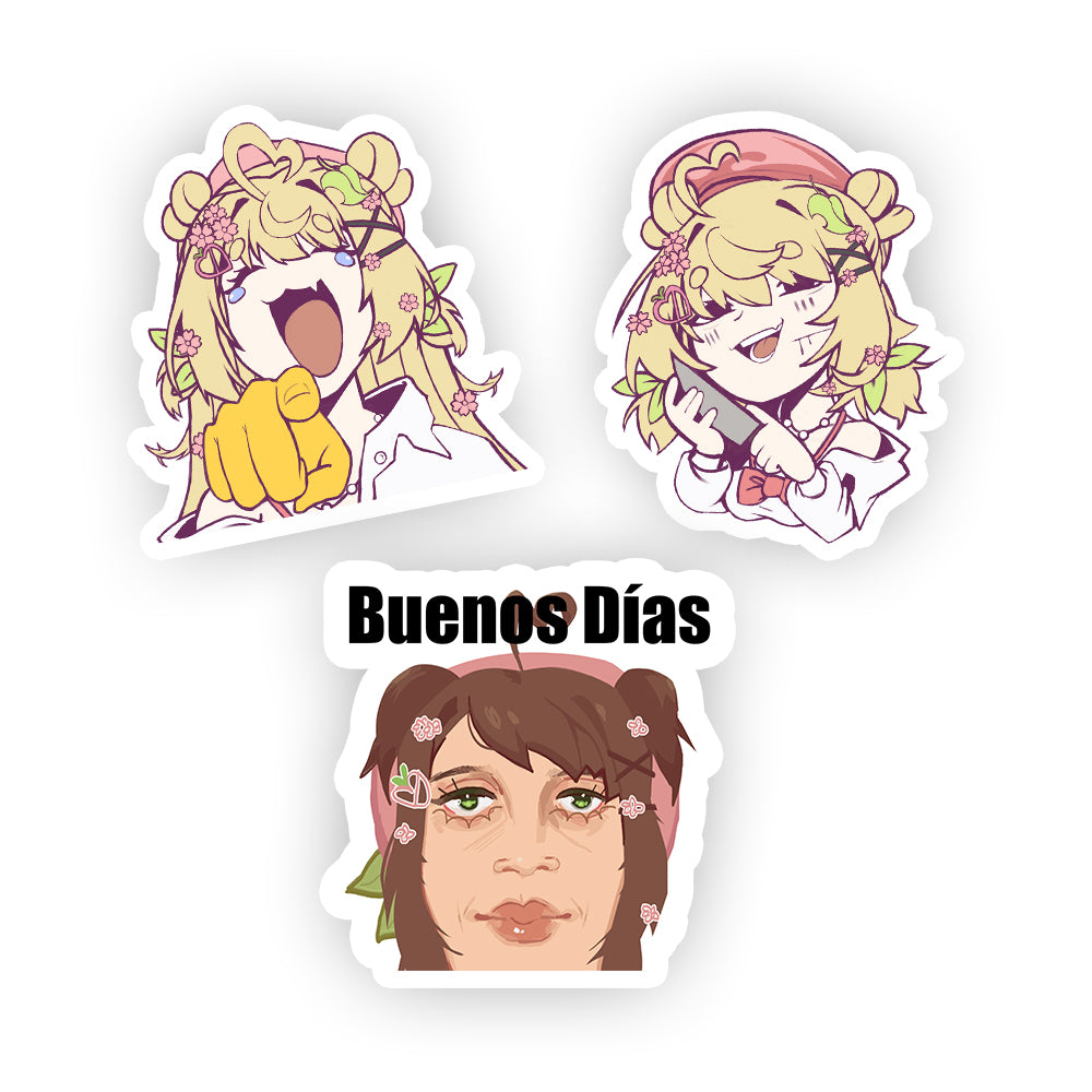 ProjektMomo V2 Sticker Pack