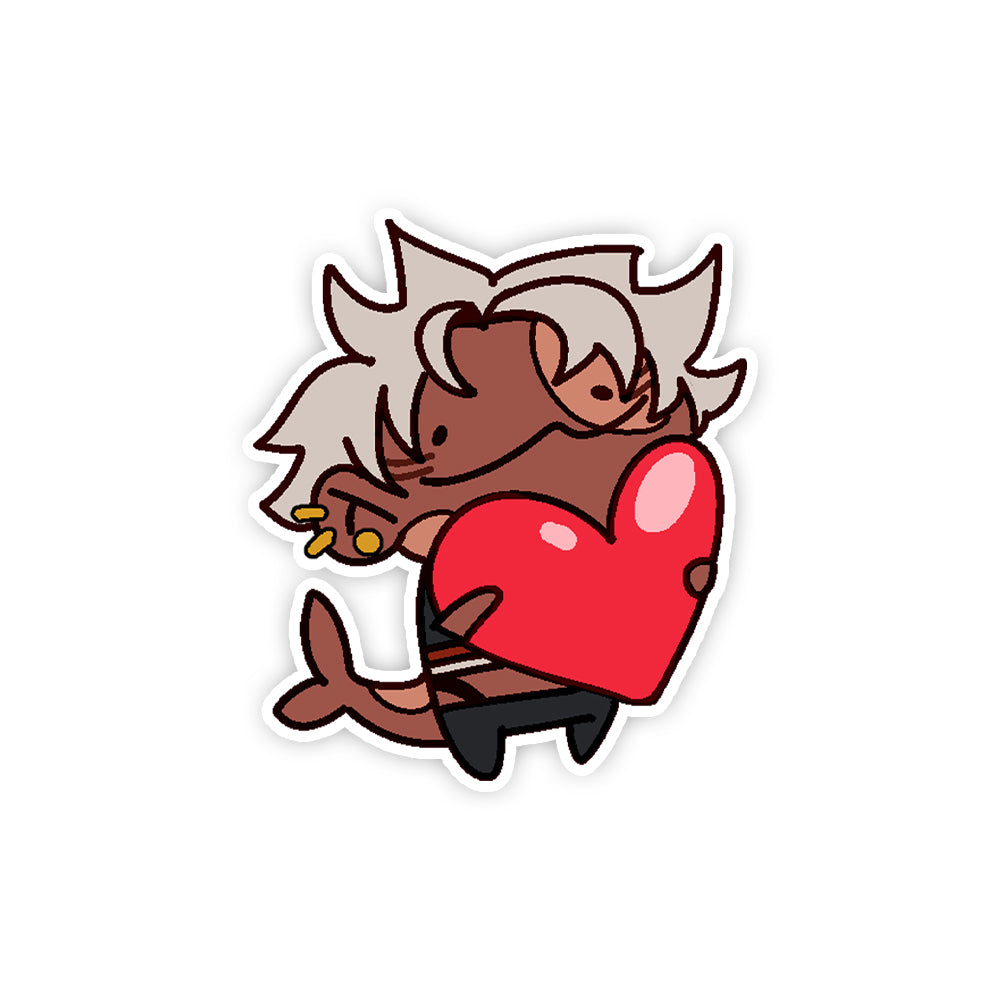 Yuitannn Heart Sticker