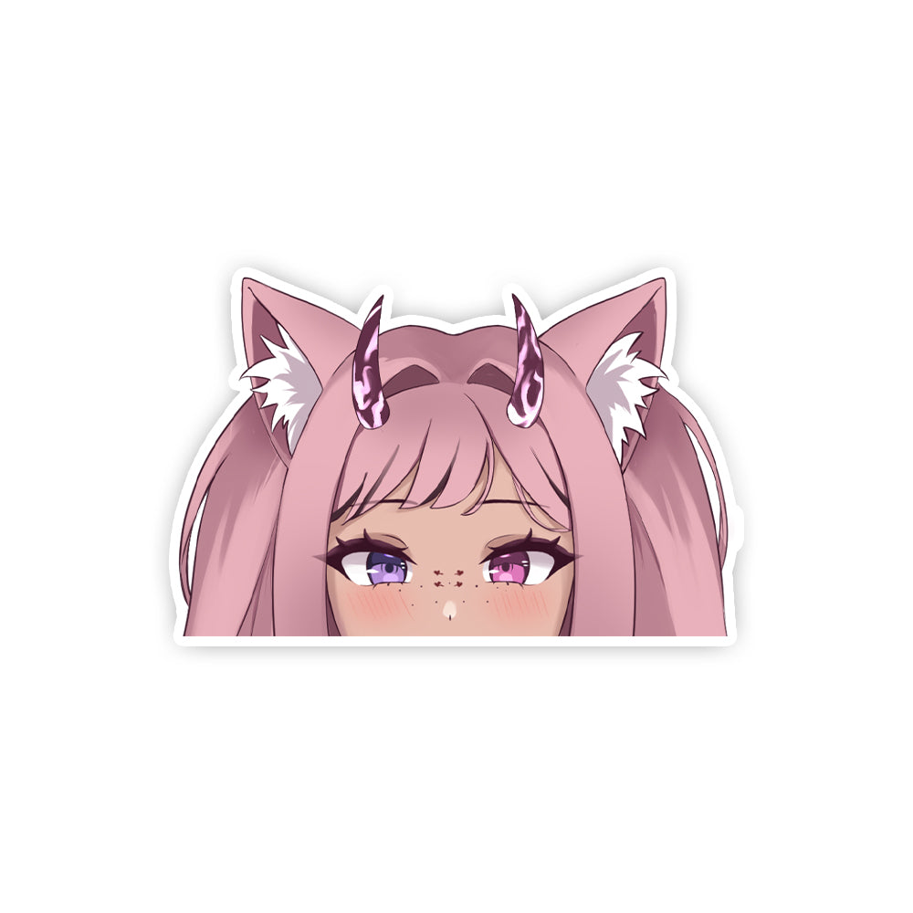 saintsakura Peeker Sticker