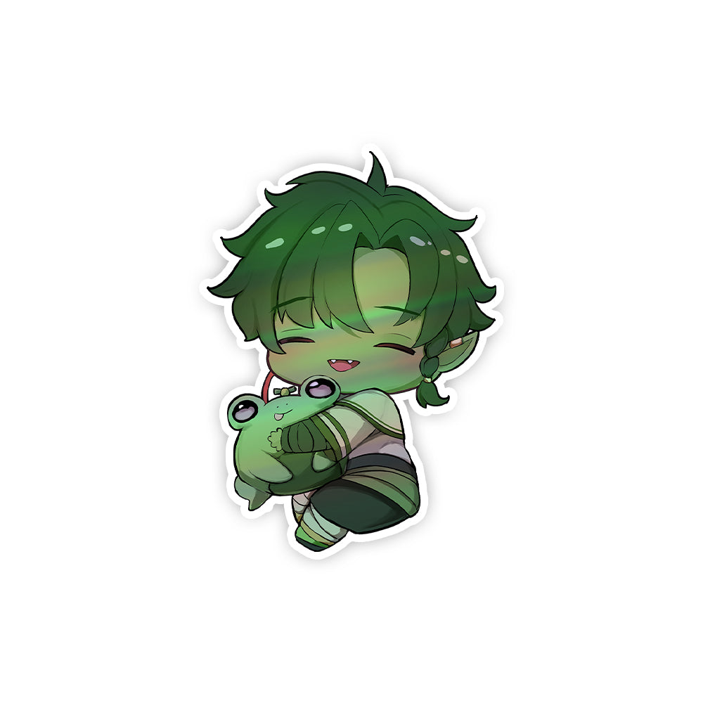 GoblinJae & Olive Holographic Sticker