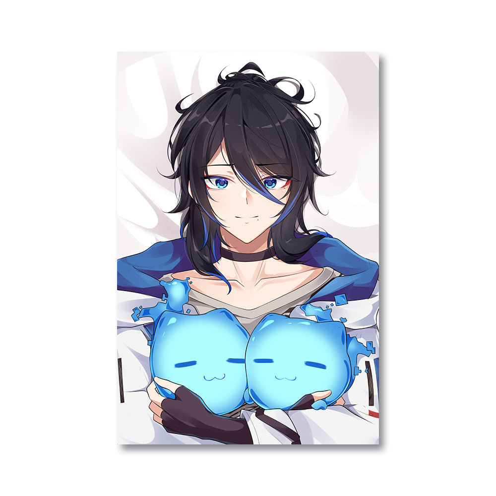 Stux and Scrypt Cuddle Up Poster