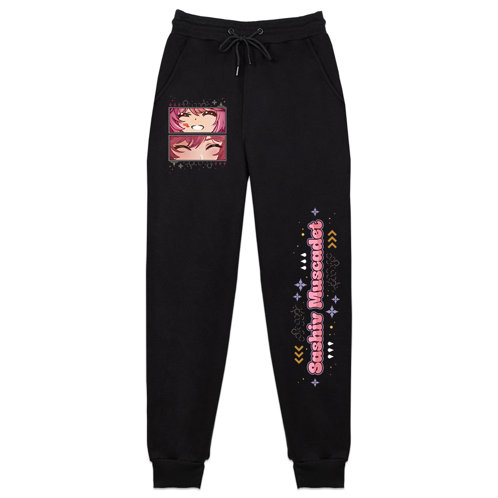 Sashiv_Muscadet "Heart of Light, Gunmetal Soul" Sweatpants
