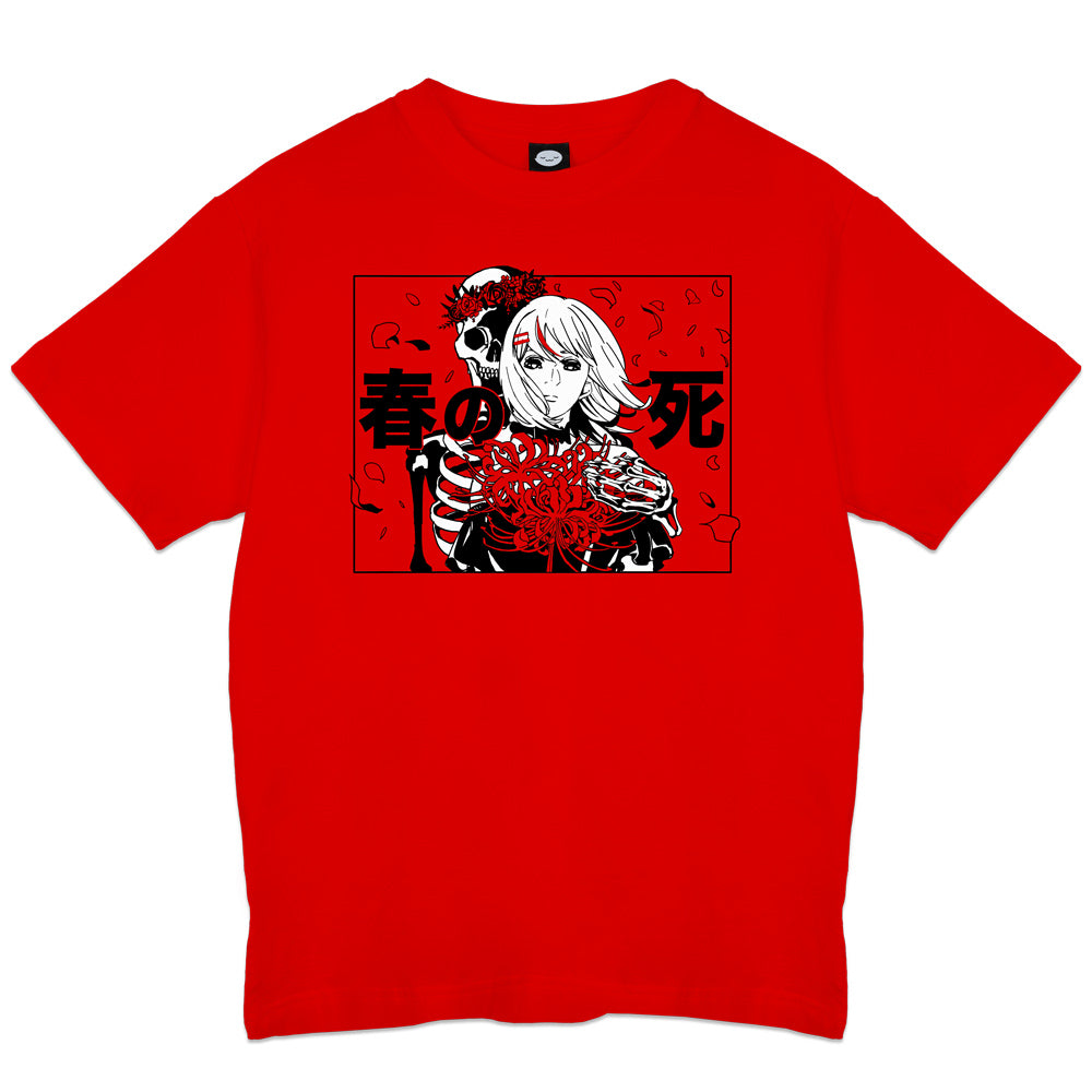 Death in Spring 春の死 Red T-Shirt