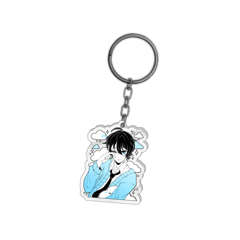 Tomomasu Sleepy Clouds Keychain