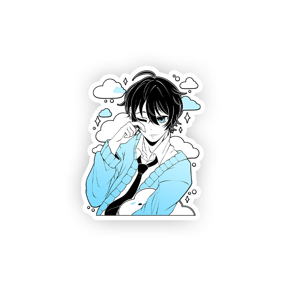 Tomomasu Sleepy Clouds Sticker