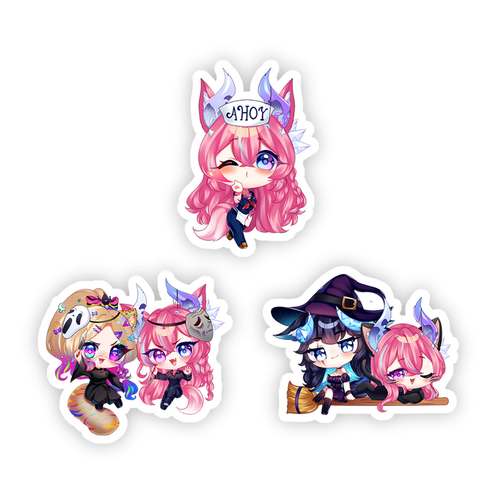 Tonyopon "Halloween Posse" Sticker Pack