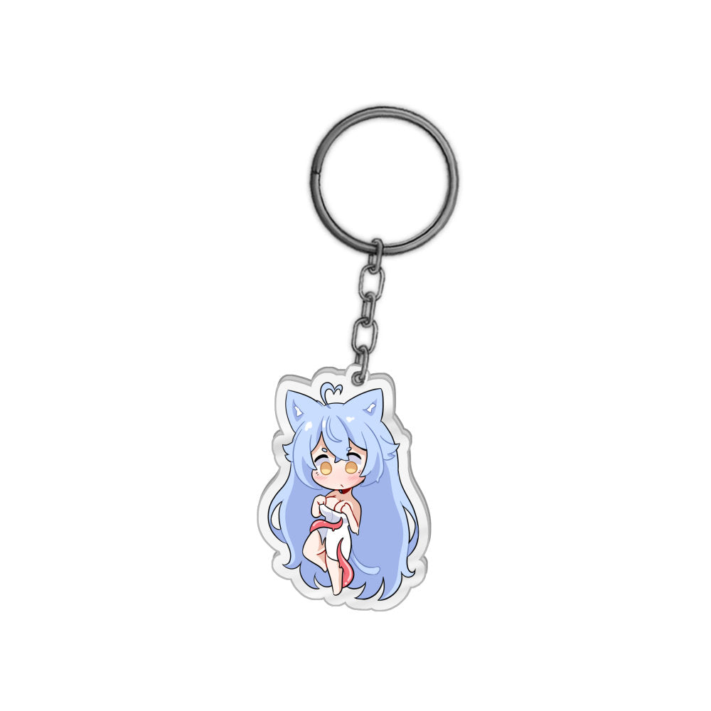 Tsuki Tyan Tentacle Towel Keychain