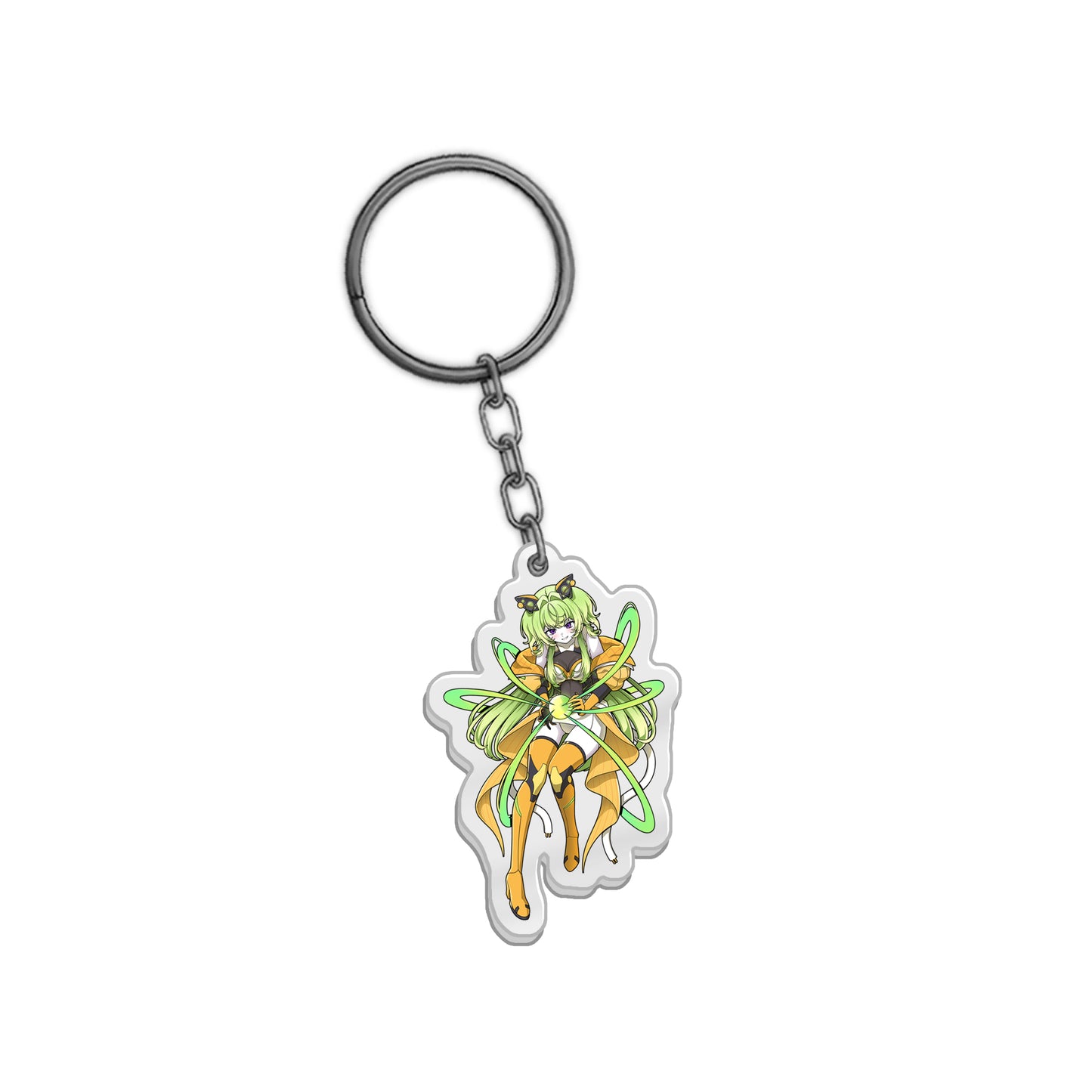 Uchuujin Ai "Charging Up!" Keychain