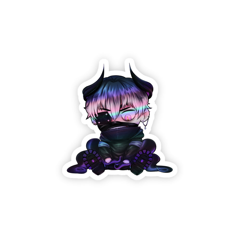 VTGhastly Holographic Sticker