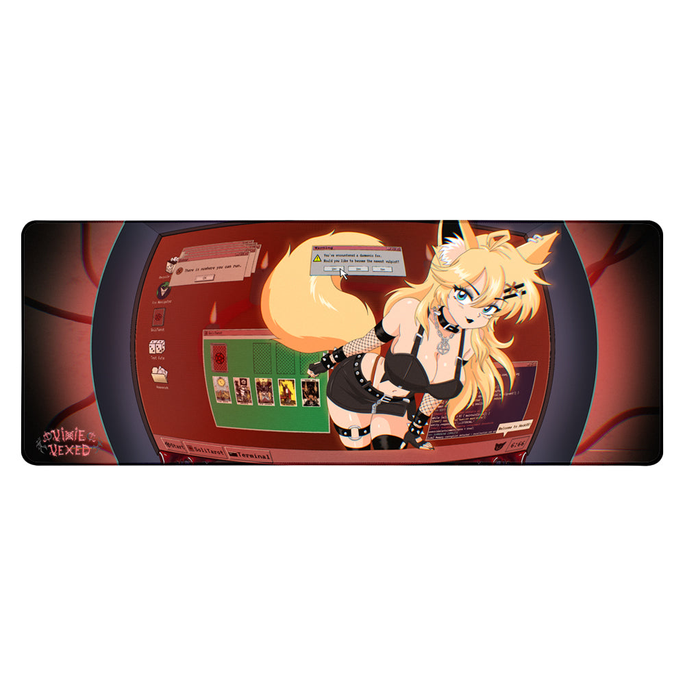 Vixie Vexed "Digital Demon" XL Mousepad