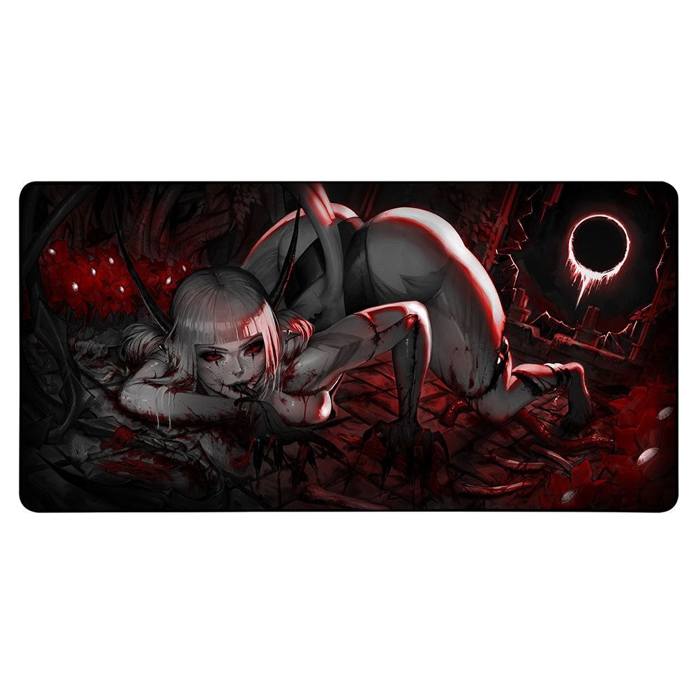 VyleGloom "Frenzied Eclipse" XXL Mousepad