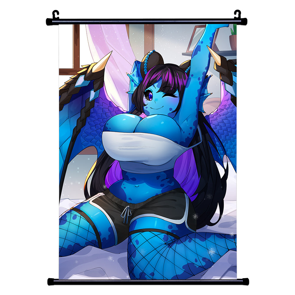 ChonkyLotus Early Riser Wall Scroll