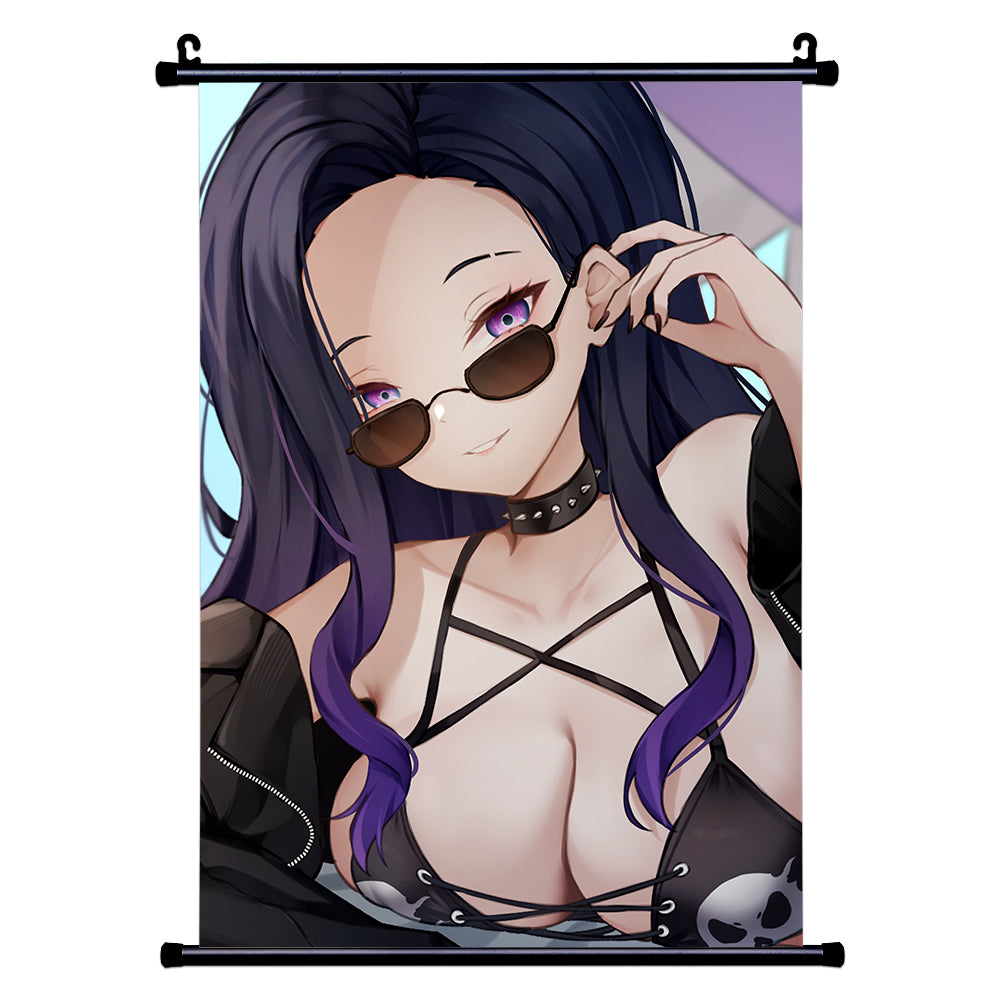 Ms_Nyxx "Purple Summer" Wall Scroll