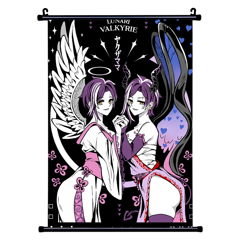 LunariValkyrie "Tenshikuza x Akumakuza" Wall Scroll