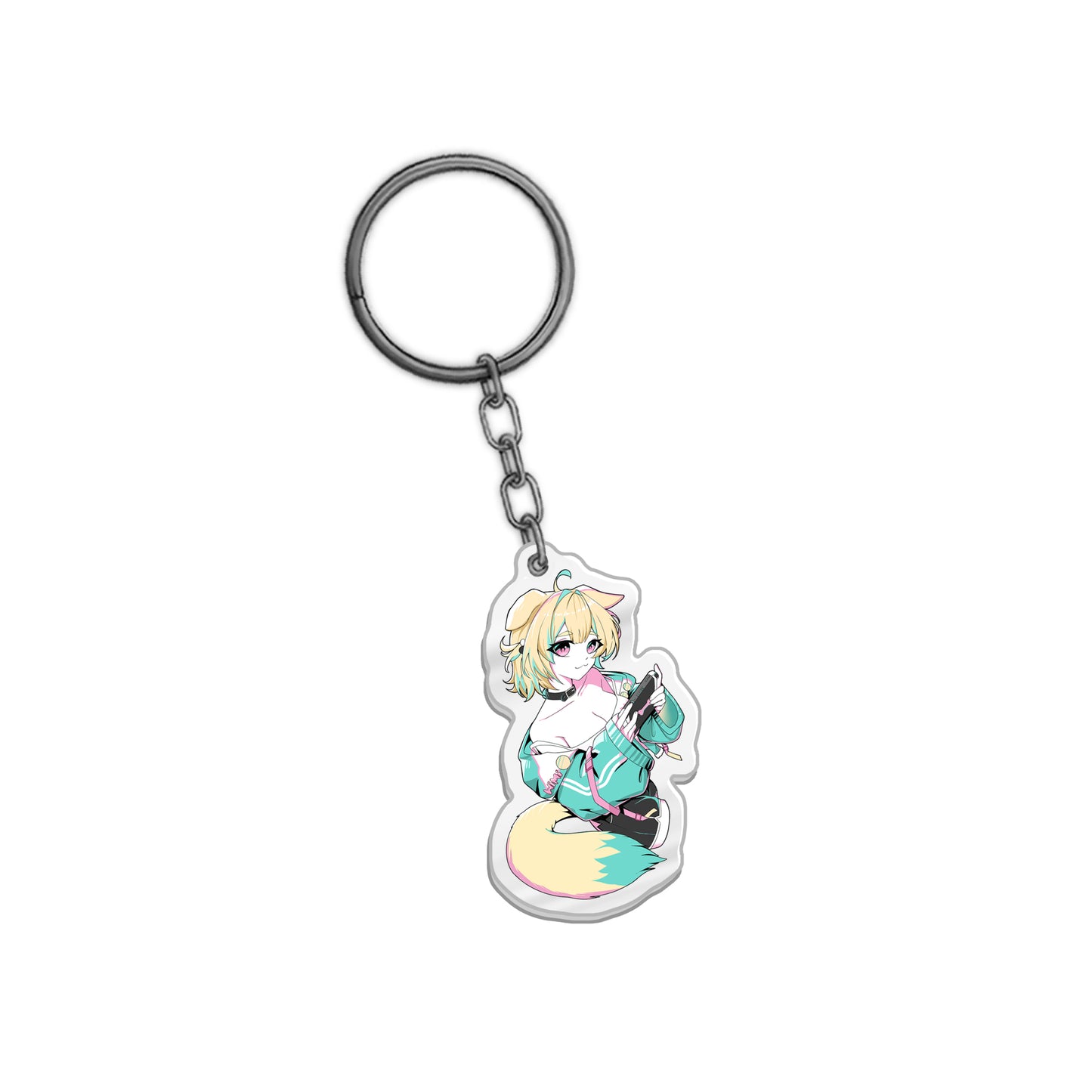 Wimiwan 'Minty Net' Keychain