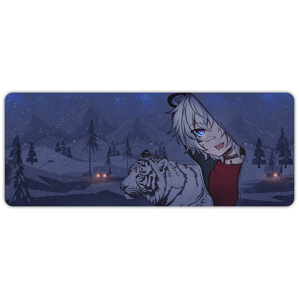 Taiga Snowy Night XL Mousepad