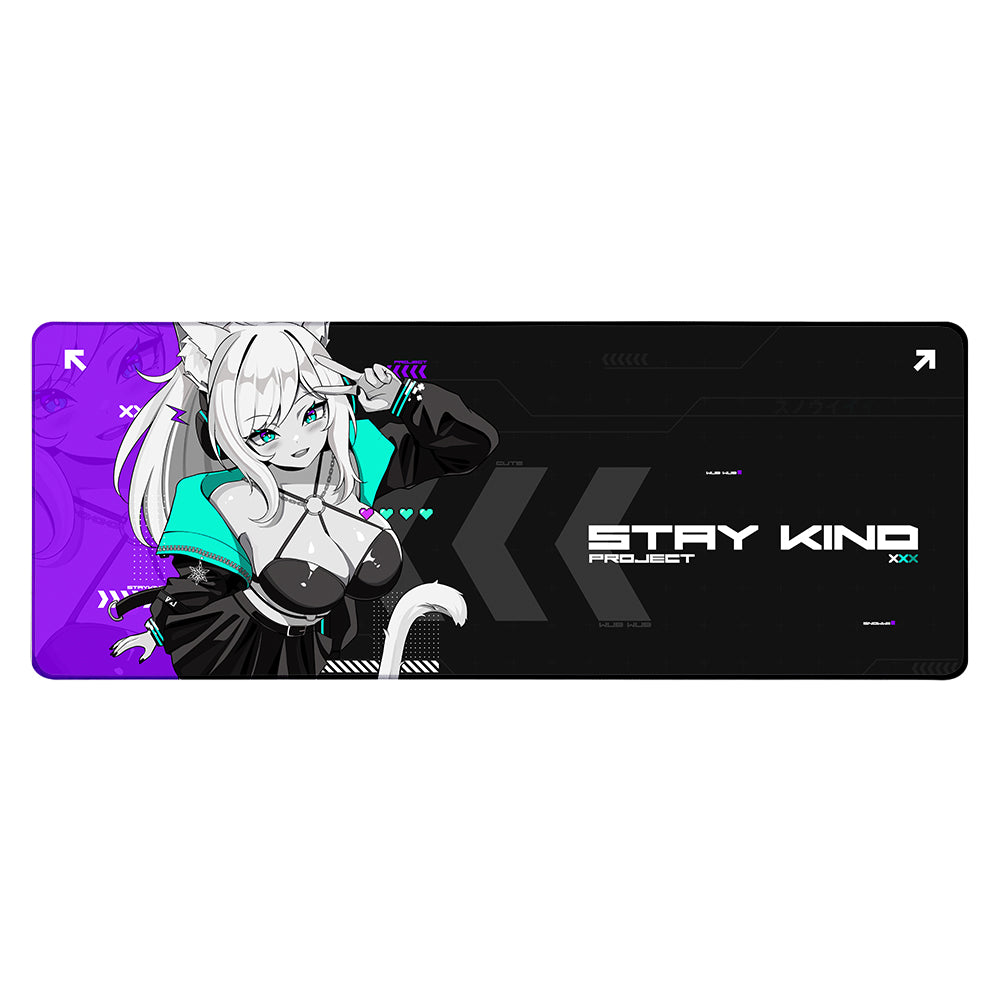 Snowwiiii Stay Kind Project XL Mousepad