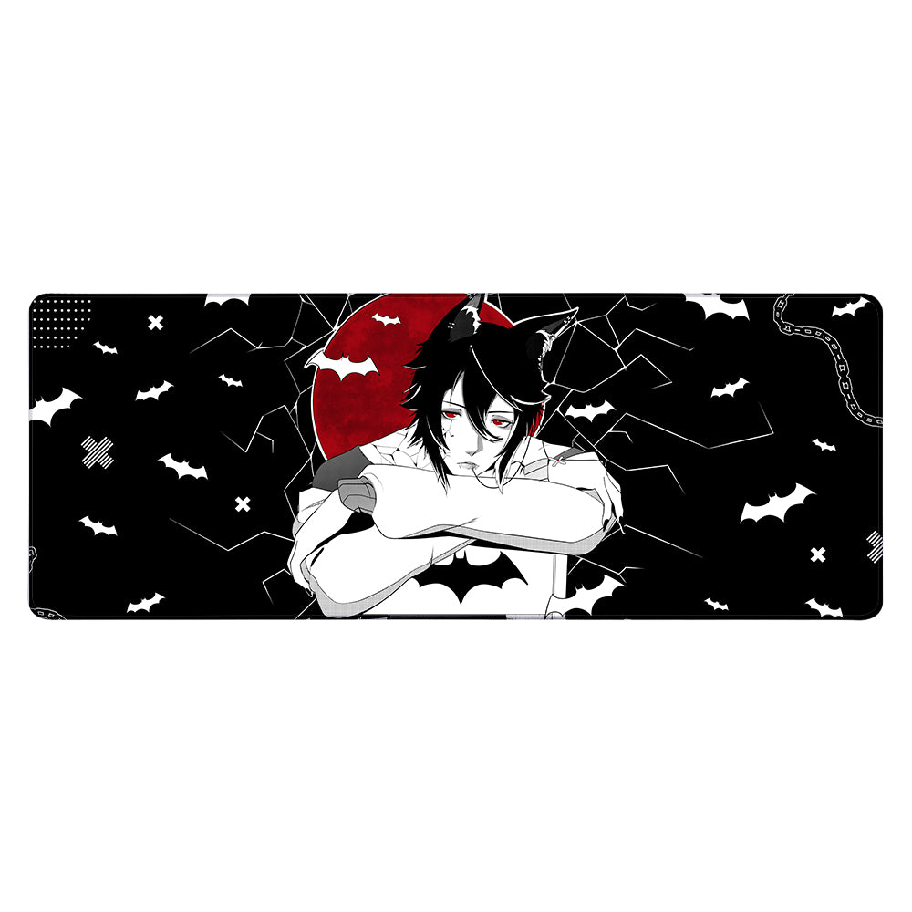 NyghtKoumori Lazy Batboy XL Mousepad