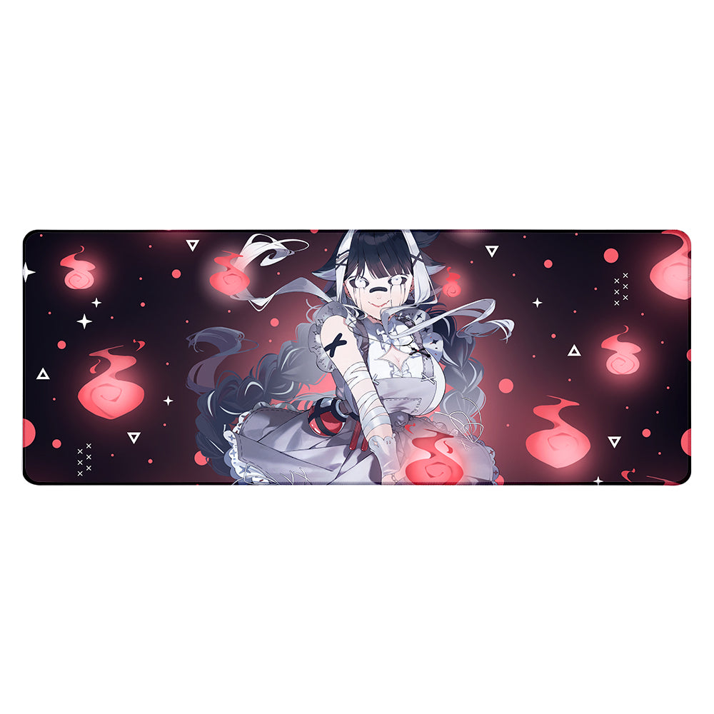 WraithWisteria Spirit Flame XL Mousepad