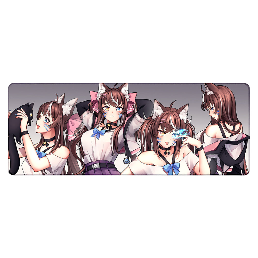 SpukyCat Classic Neko XL Mousepad