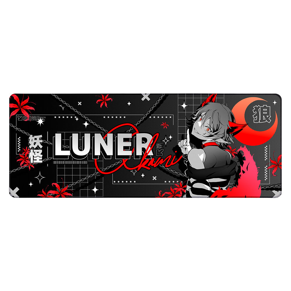 LunerOkami "Bloodmoon" XL Mousepad