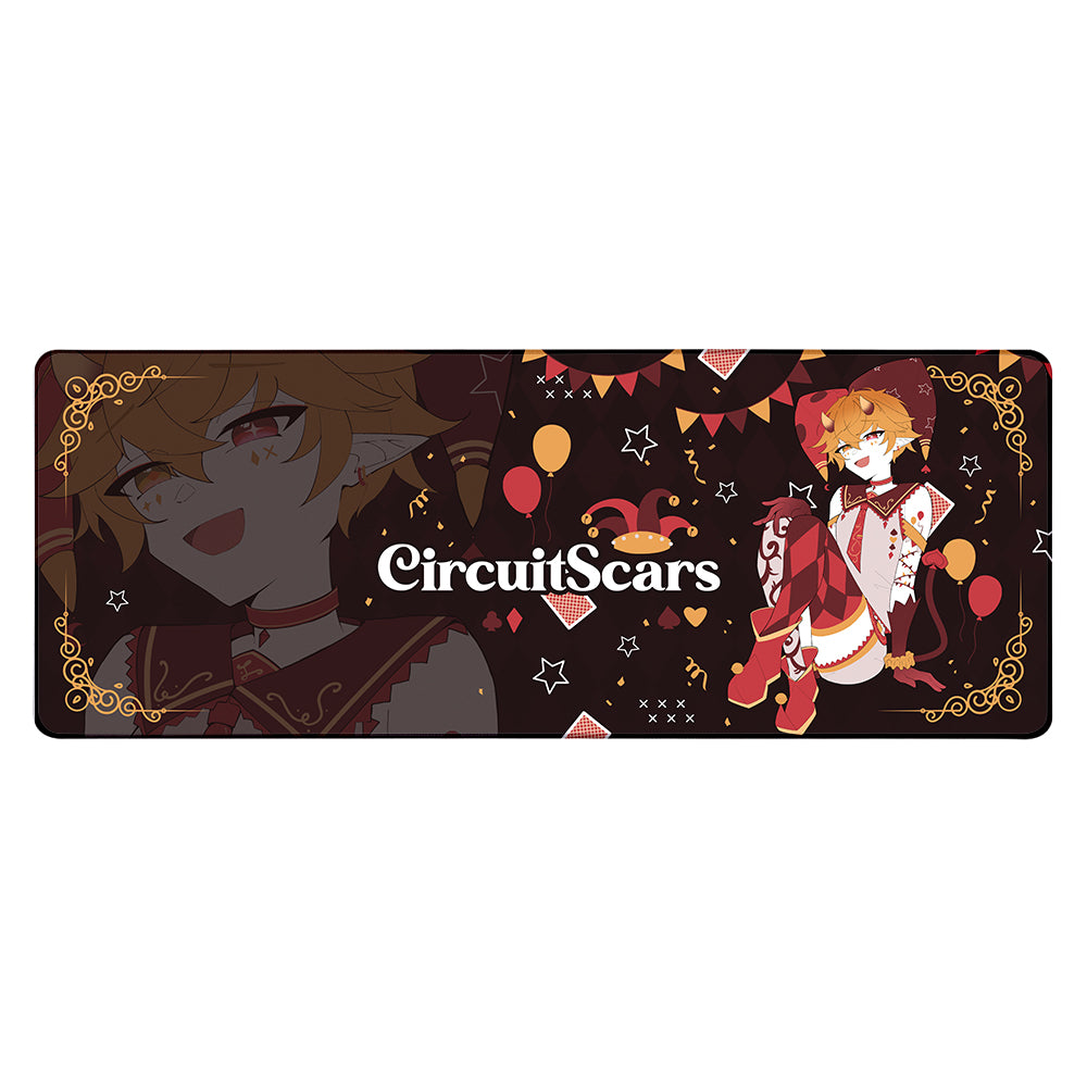 CircuitScars "A Teasing Jest" XL Mousepad