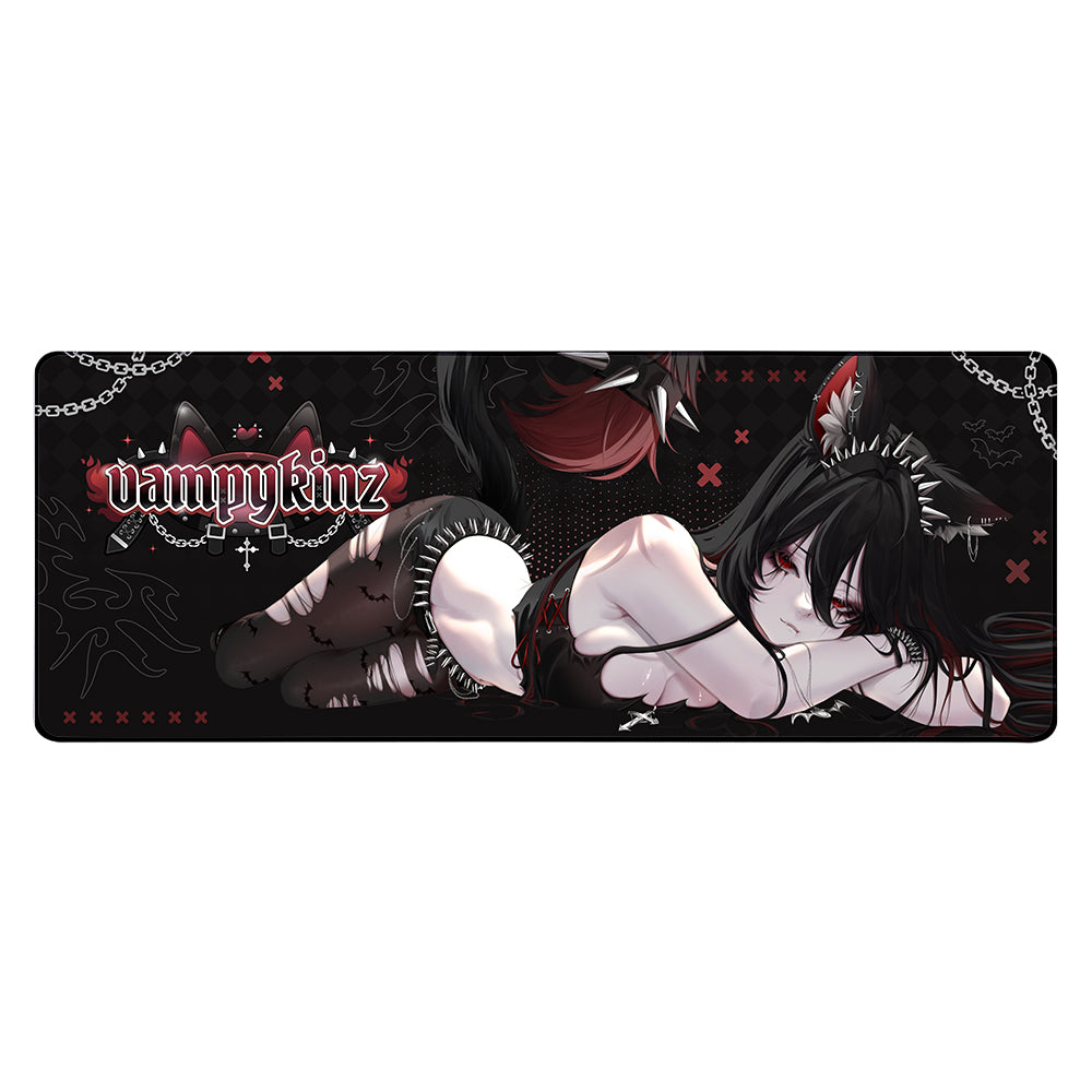 Vampykinz "Vampire Neko" XL Mousepad