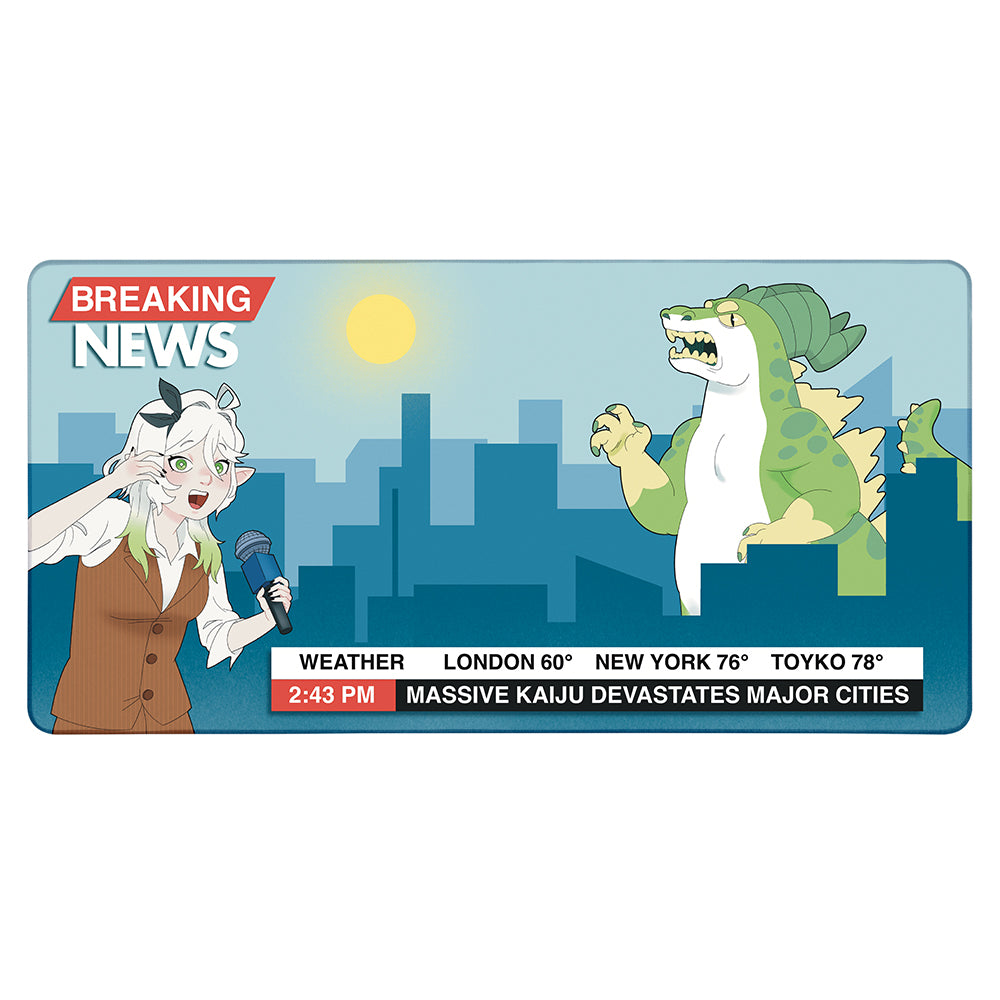 Fumei BREAKING NEWS XXL Mousepad