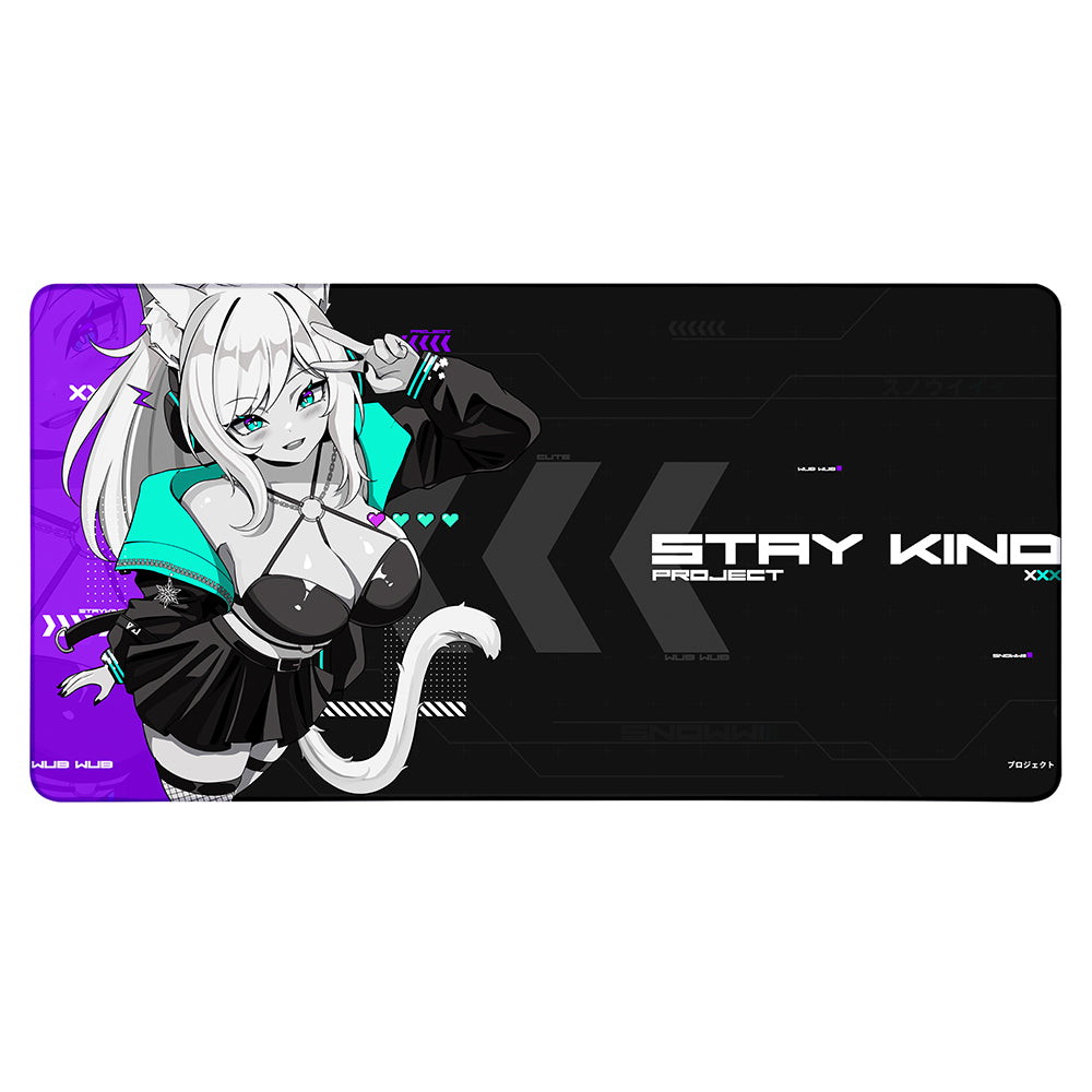 Snowwiiii Stay Kind Project XXL Mousepad