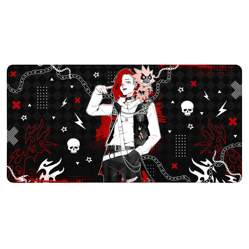 DamienDreadVT Chillin with Skibs XXL Mousepad