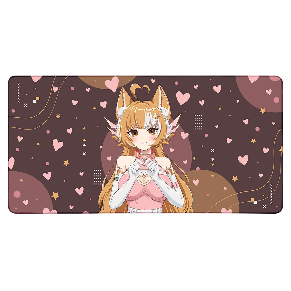 Nyota_Inu Pretty in Pink XXL Mousepad