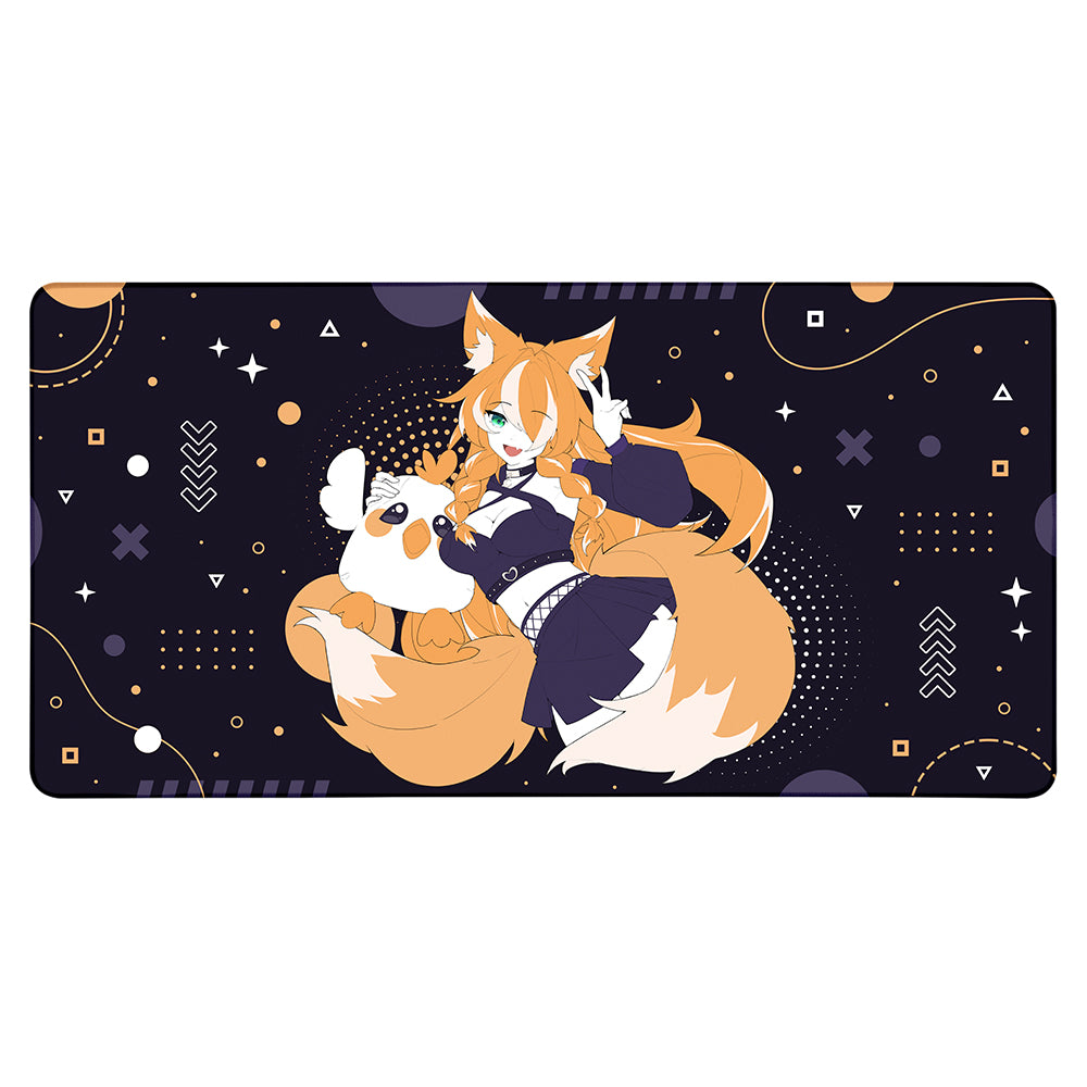 Maple_Chicken and George XXL Mousepad