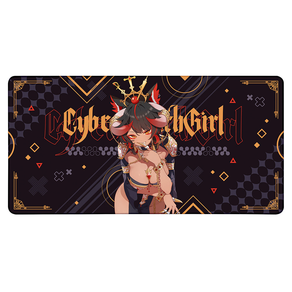 CyberPeachGirl Crimson Goddess XXL Mousepad
