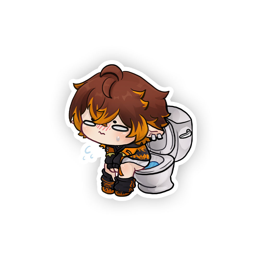 Zrotu Chibi Toilet Sticker