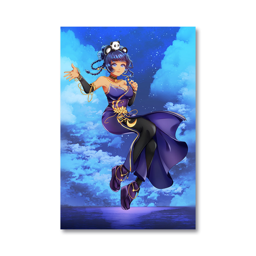 aliepandavt Blue Calm Poster