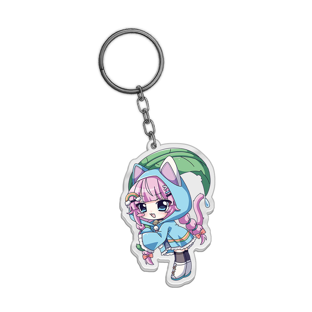 am3ko_ "Lucky Cat" Keychain