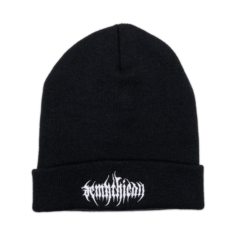 Demythicall Metal Logo Embroidered Beanie