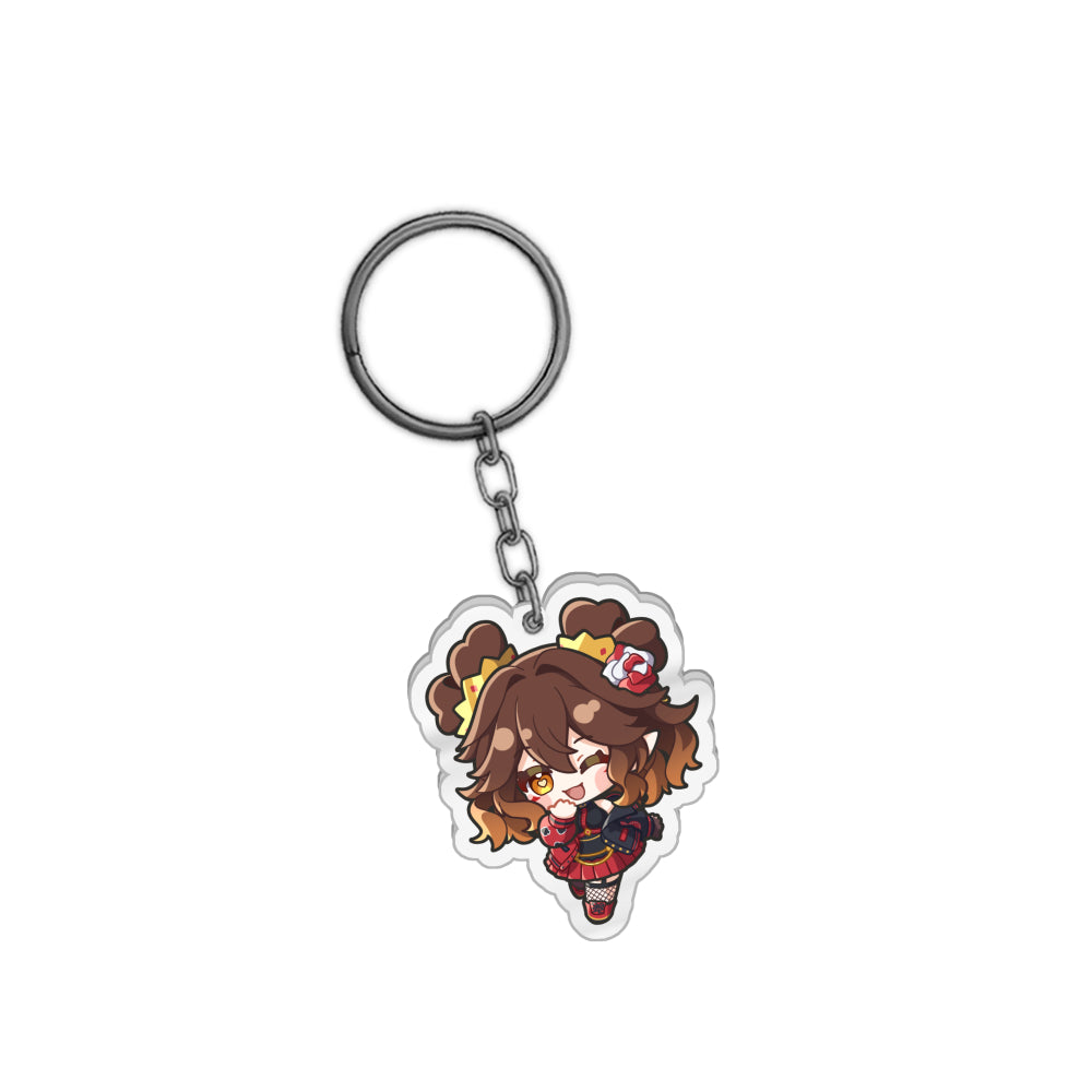 doubleAcey "Chibi Queen" Keychain