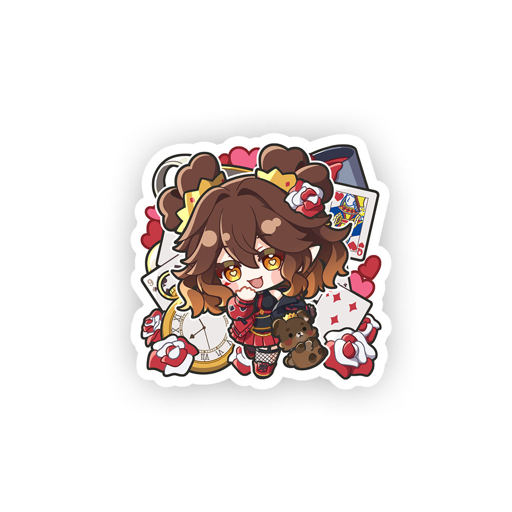 doubleAcey "Chibi Queen" Sticker