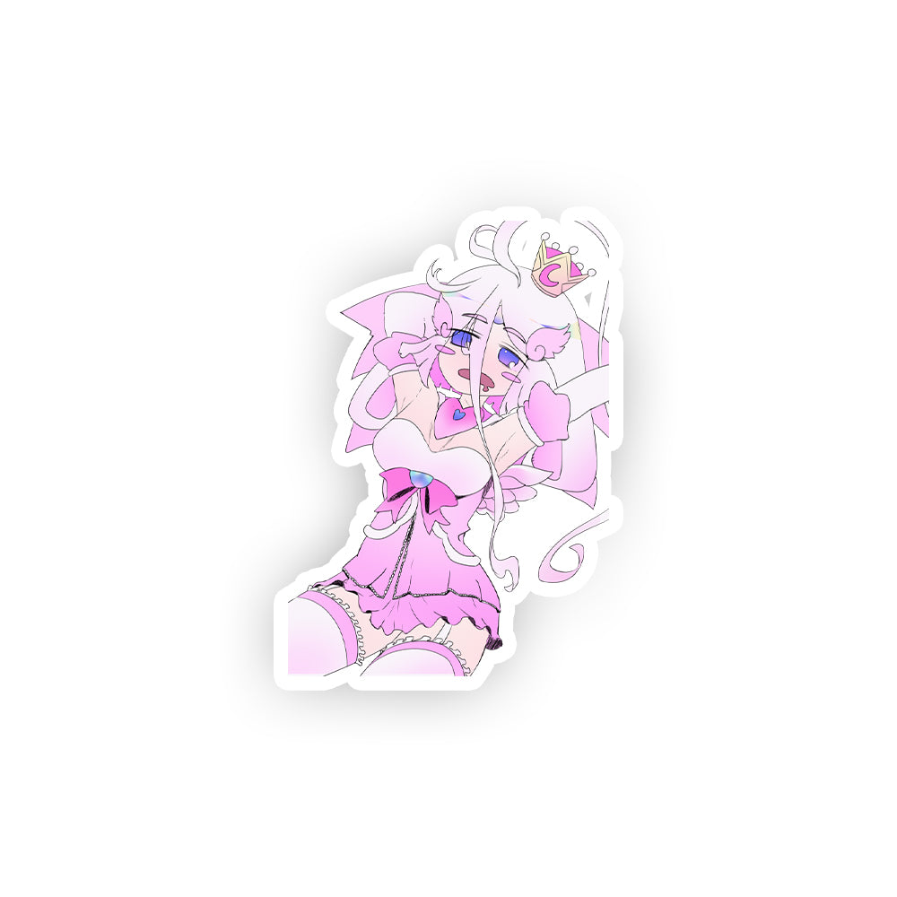 Pinkyune Moondog Sticker