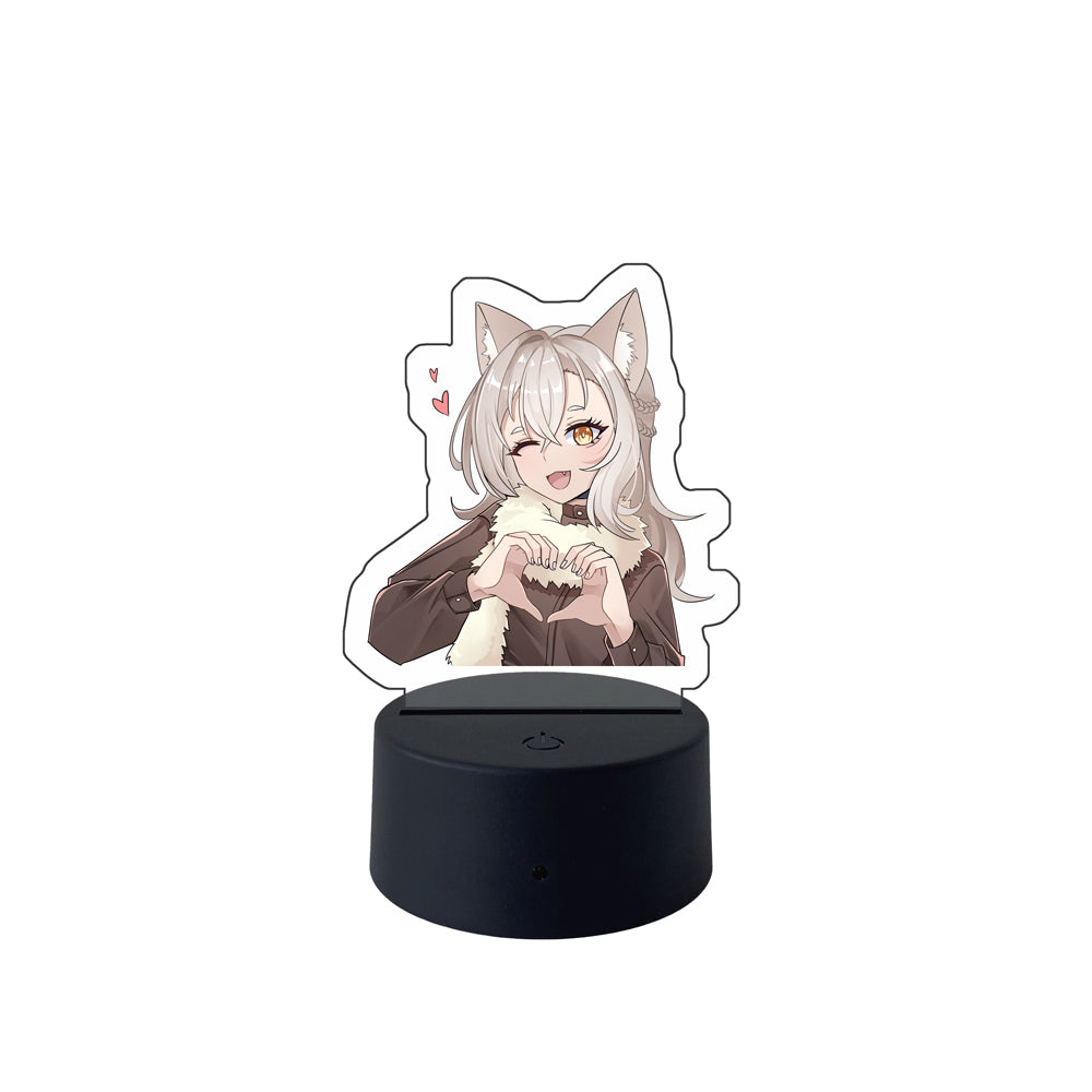 fruitiqt Heart Hands LED Desk Lamp