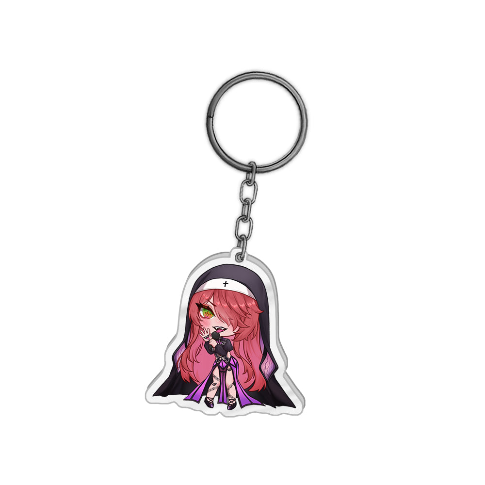 heavymetalmay Chibi Keychain