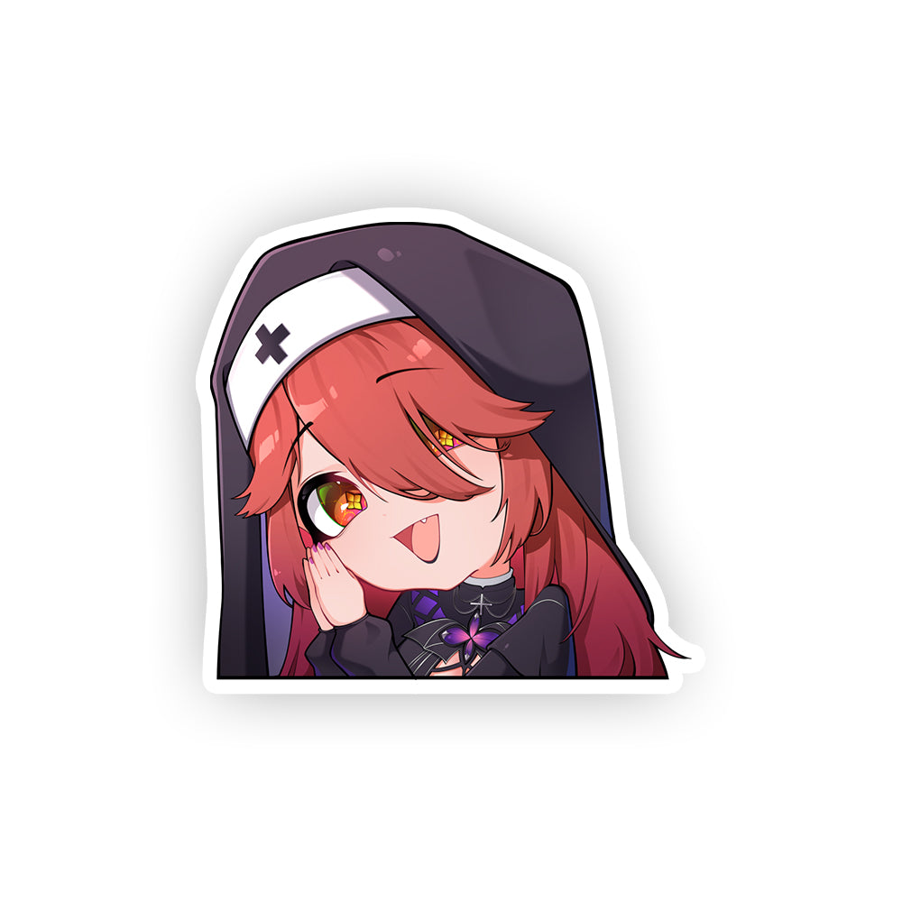 heavymetalmay Peeker Sticker