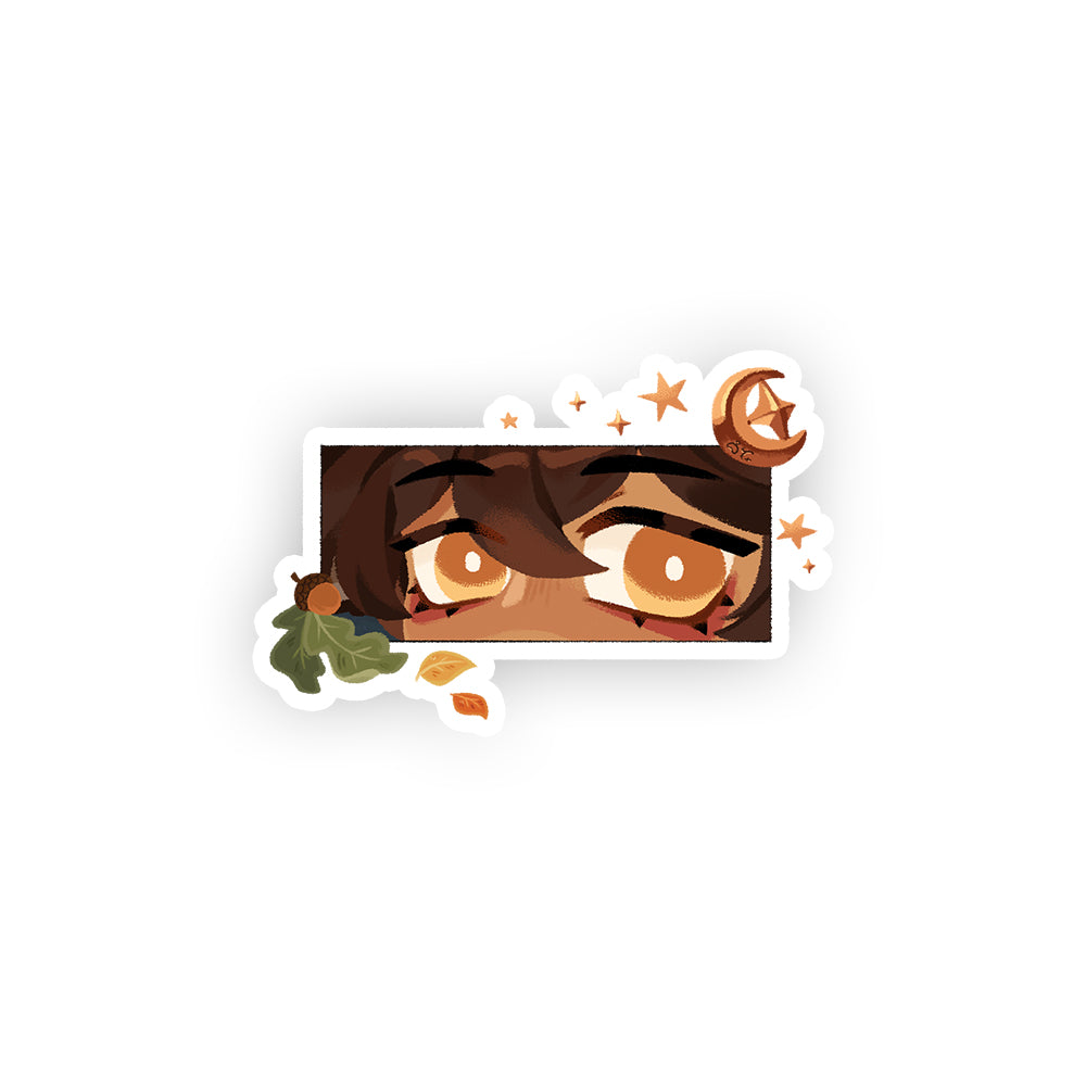 isatwothree "Eye Banner" Sticker